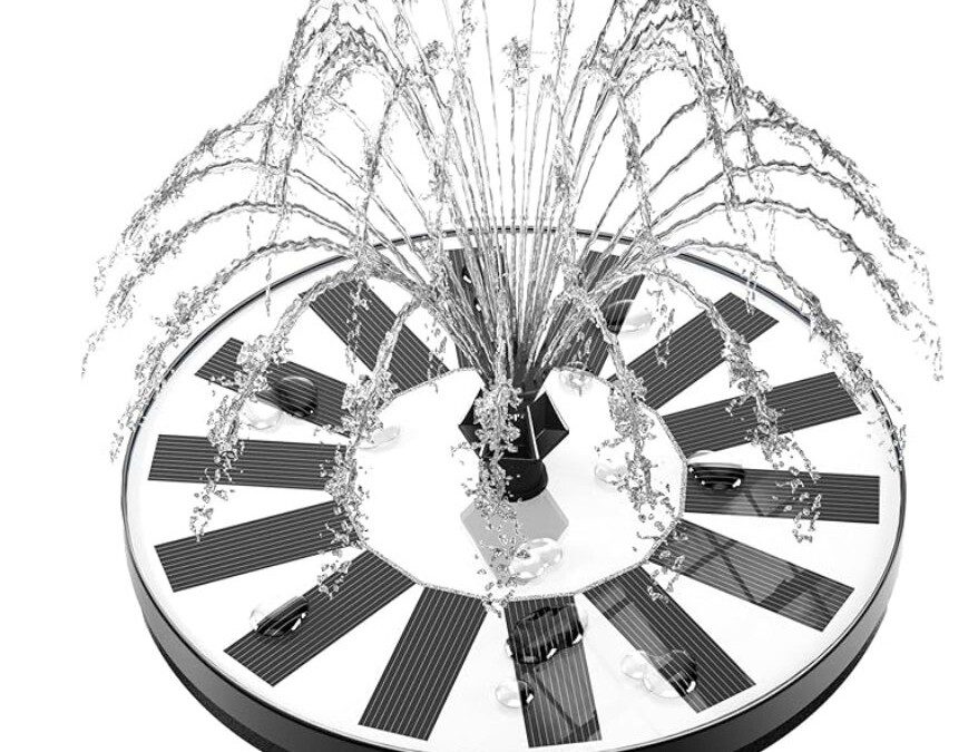 Solar Bird Bath Fountain Pump for $7.99 shipped!